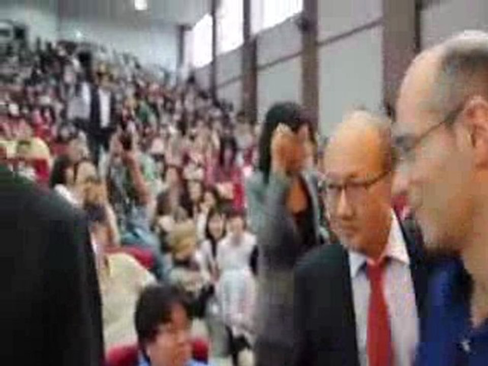 Tournée en Corée, septembre 2009