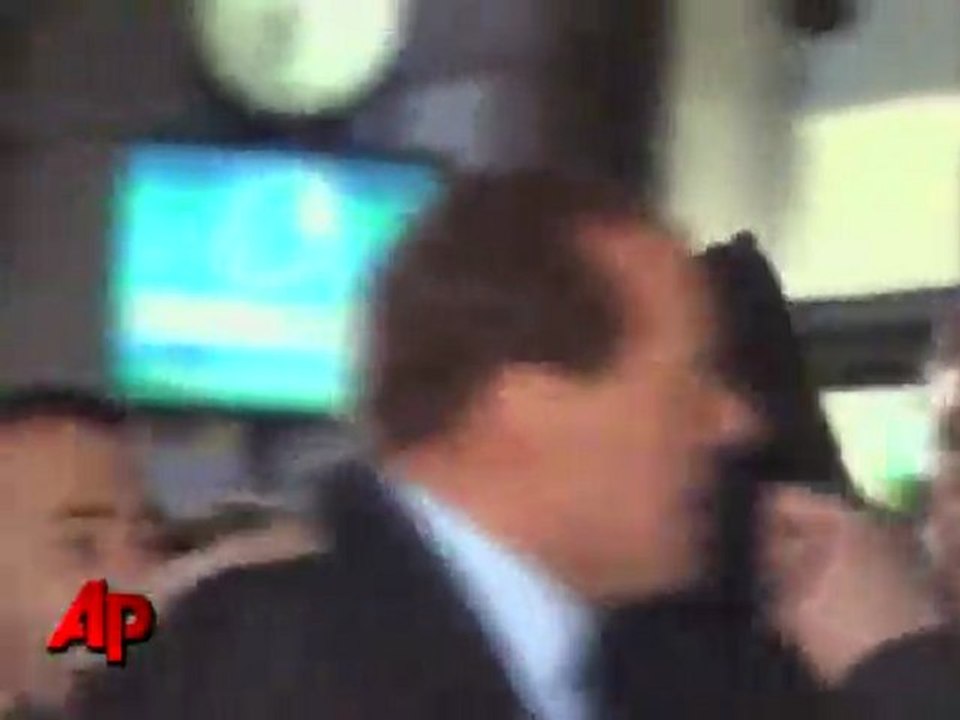 Silvio Berlusconi Punched in the Face by Massimo Tartaglia