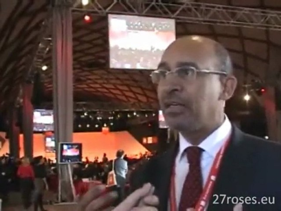 Harlem Désir - Congrès du PSE - Prague - Décembre 2009