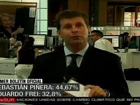 Segun resultados parciales, hay segunda vuelta en Chile