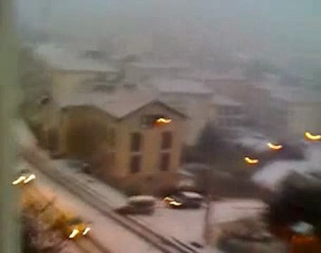 Neige à Clermont Ferrand Oradoux