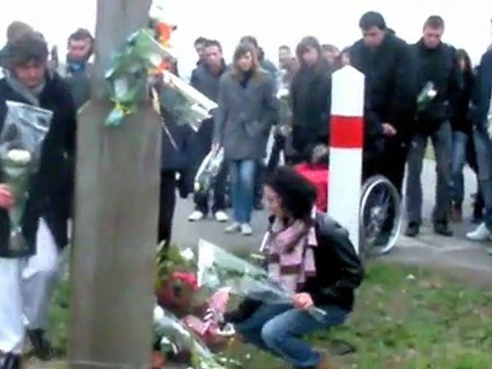 Marche silencieuse pour Florian Lafforgue