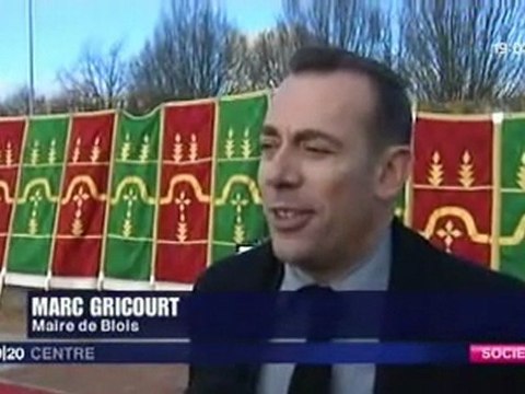 Pose 1ére pierre mosquée de Blois