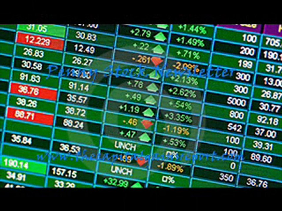 Penny Stock Newsletter Thecapitalgainsreport