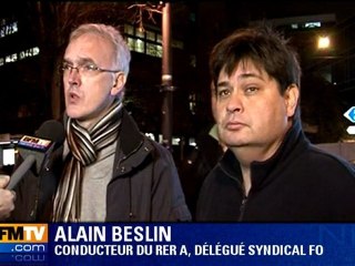 RER A : la grève illimitée a démarré