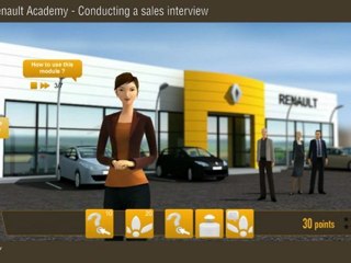Renault Academy - Conducting a sales interview