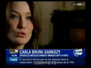 Carla Bruni Sarkozy en a assez
