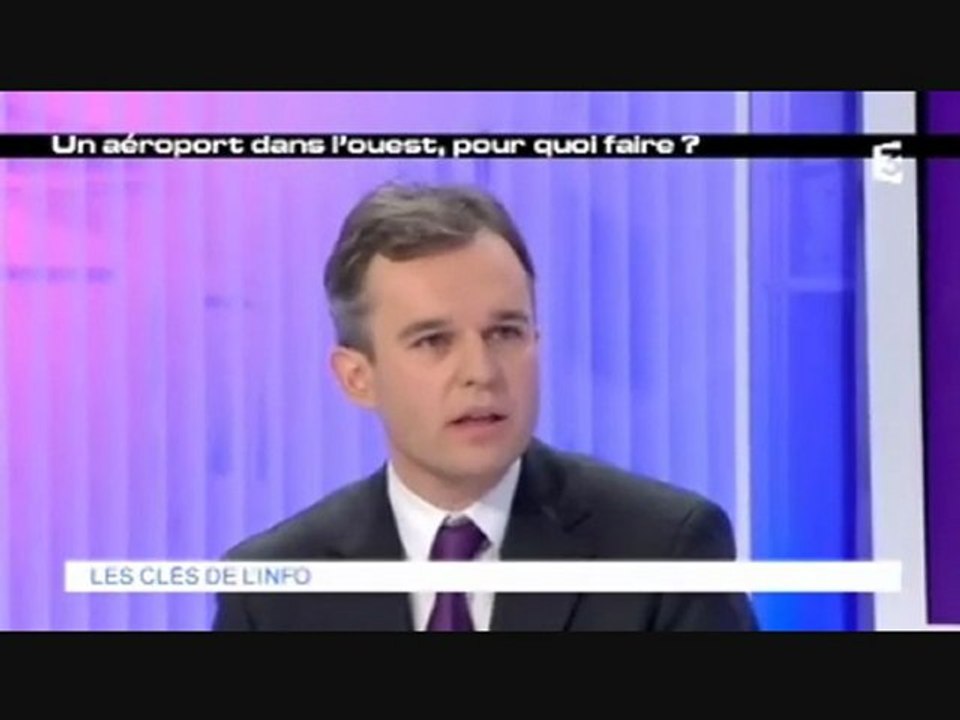 François de Rugy sur le nouvel aéroport de Nantes (3/3)