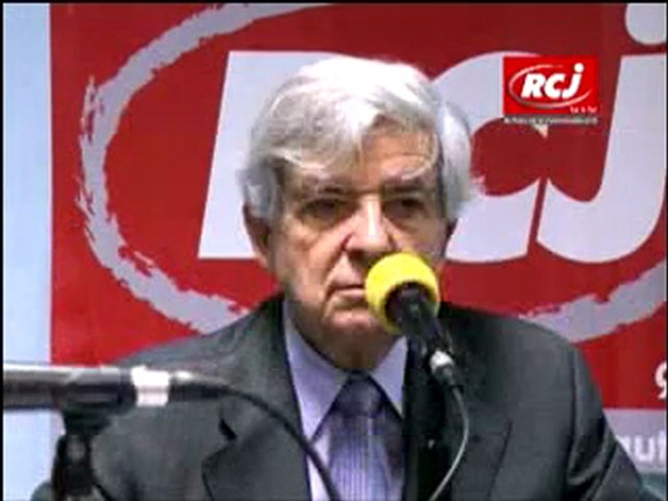 Chevènement au Grand entretien de RCJ - partie 1
