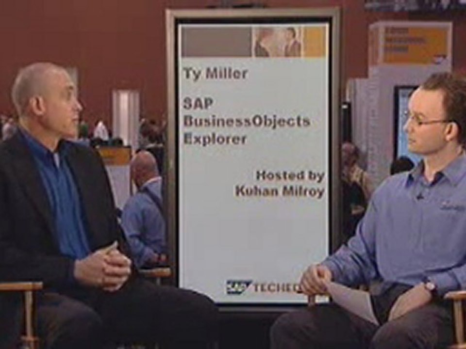 SAP TechEd Live: Ty Miller - SAP BusinessObjects Explorer