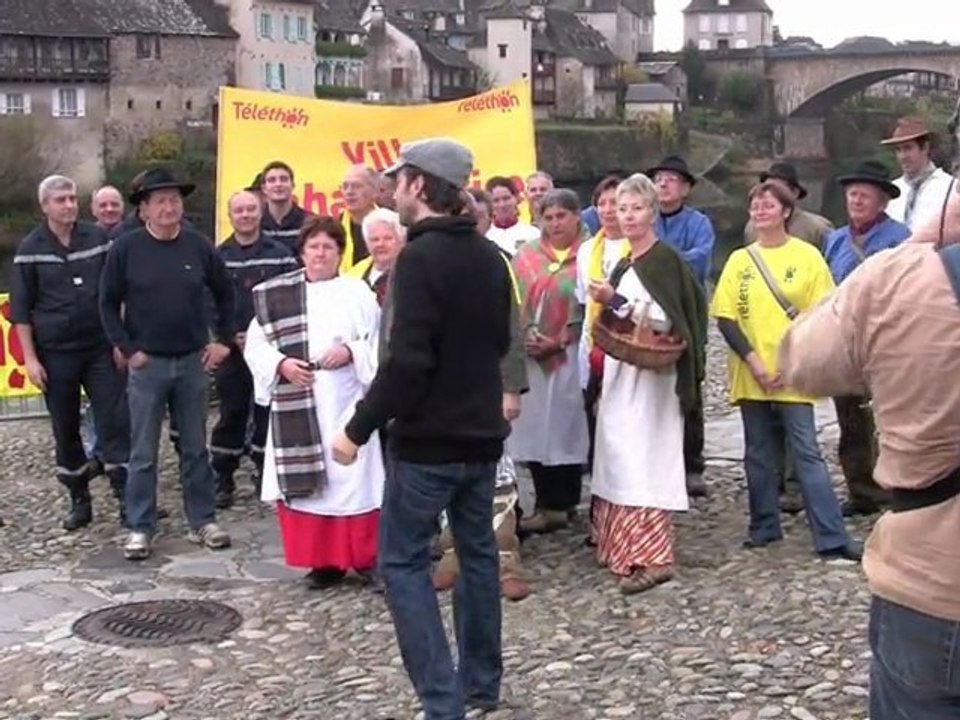 Tournage clip France 3 Téléthon