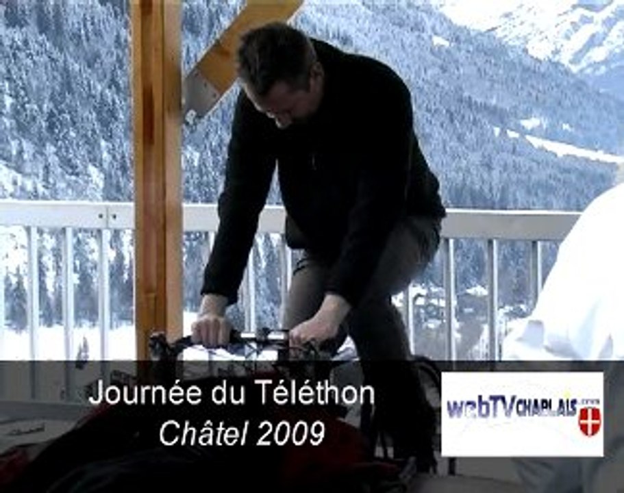 Journée du téléthon à Châtel