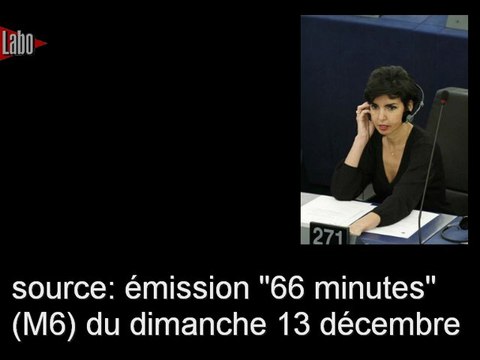 Rachida Dati craque au PE