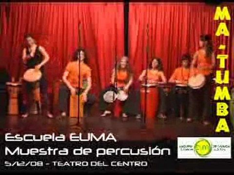 ESCUELA EUMA - MUESTRA DE PERCUSION 2009