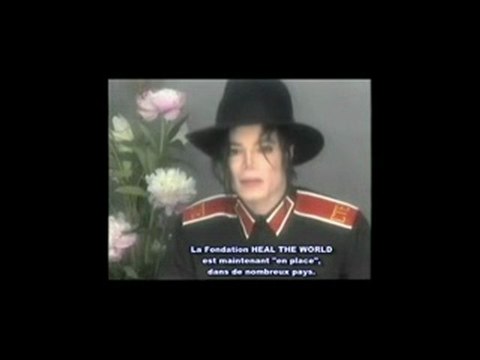 Michael JACKSON Voeux décembre 1992 Sous titres français