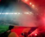 Ambiance Auteuil , fumi & chants fin du match PSG ASSE
