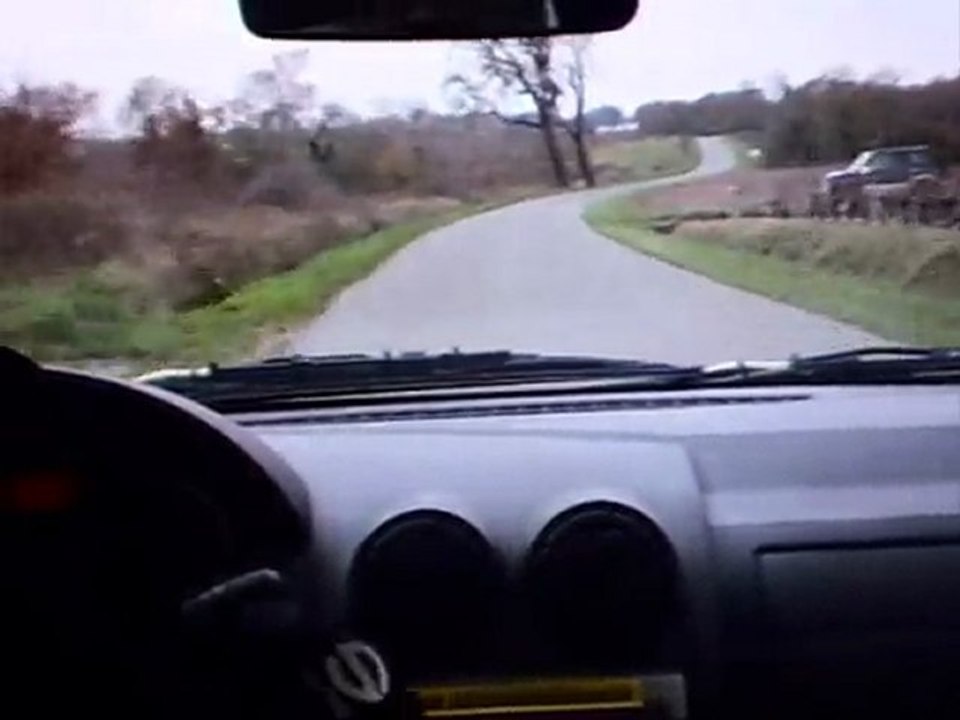 Rally du Médoc 2009 ES5 - Adrien Cazalas