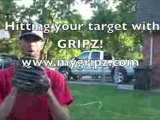 Hitting your target with Gripz Baseballs is easy!