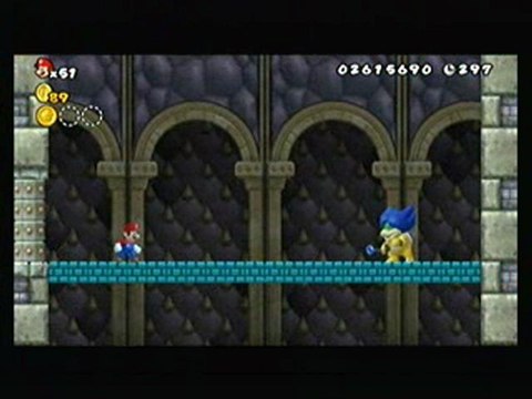 New Super Mario Bros.Wii W.T 18 CONSOLE DE MERDE