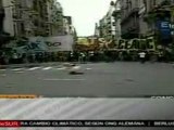 Se enfrentan policias y estudiantes en Buenos Aires