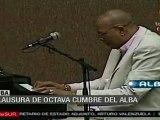 Chucho Valdés cierra con musica cumbre del ALBA