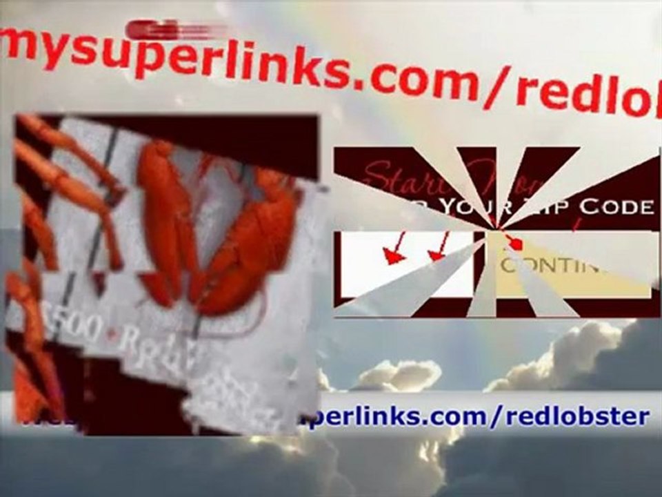 (Red Lobster Restaurant Menu) *$500 FREE GIFT CARDS*