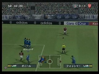 ウイニングイレブン10 PES6 MASTER LEAGUE CL　GL　1節　アーセナル