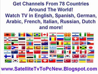 Satellite Tv To Pc New