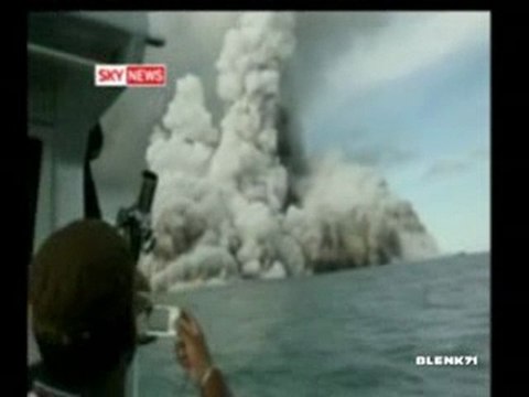 Eruption volcanique au large des îles Tonga (Vidéo)