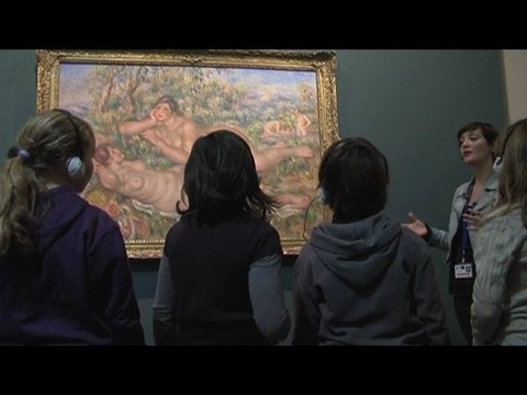 Vidéo de l'atelier enfant autour de l'exposition Renoir