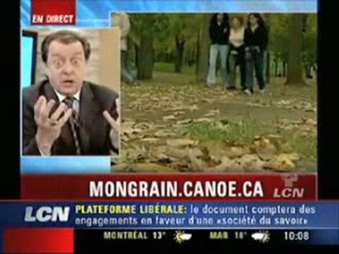 Jean-Luc Mongrain défend les écureuils