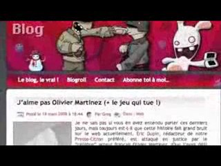 Des blogs lancent une campagne contre Olivier Martinez