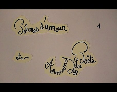 Poême d'amour (etc...) 4 par Armand Le Poête