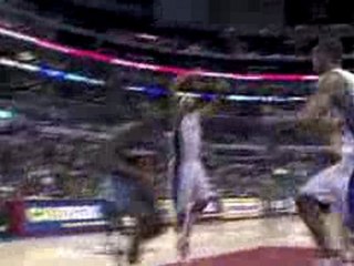 NBA Great ball movement from the Wizards leads to a Brendan