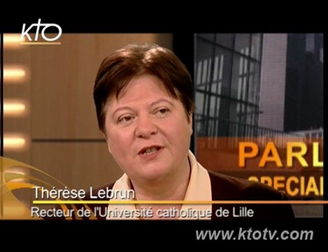 Thérèse Lebrun : A quoi sert une tv catholique ?