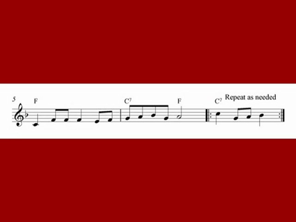 The Twelve Days Of Christmas, soprano recorder sheet music