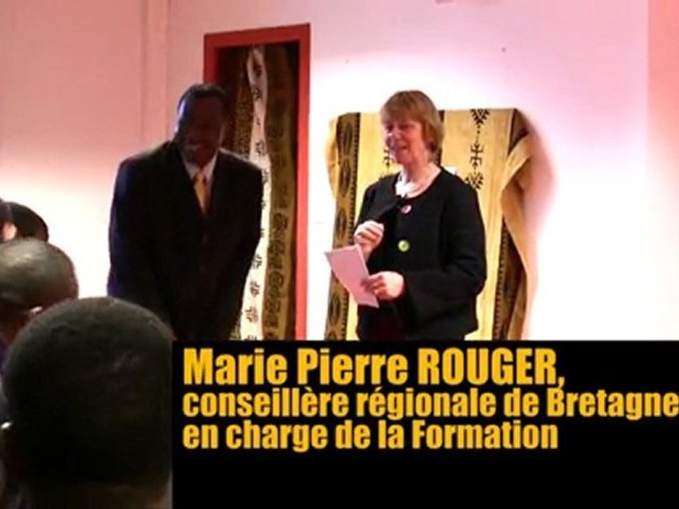 Plateforme Burkina Faso de Bretagne: Mme Rouger (Région)