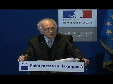 Point presse vaccination grippe A H1N1 15.12.09