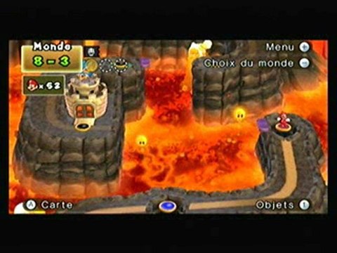 New Super Mario Bros.Wii W.T 19 Le monde 8...