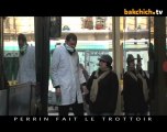 Grippe A: Perrin vaccine dans la rue