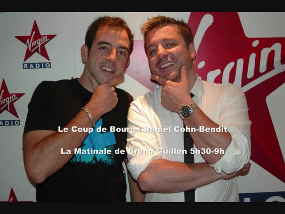 Canular Téléphonique Le Coup de Bourg : Daniel Cohn-Bendit piégé par Olivier Bourg sur Virgin Radio