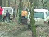 Sortie de 4x4 dans la Vienne pour le téléthon 2009