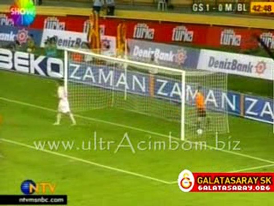 Arda Turan 'ın Boleslav 'a attığı gol