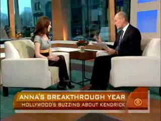 Anna Kendrick on the early show