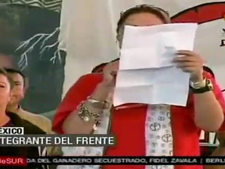 Concluye gira por presos politicos de Atenco