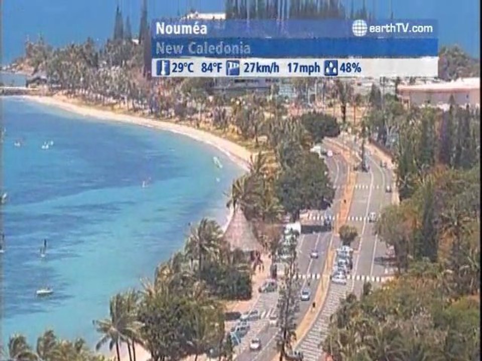 Niagara Falls - Canada, Sydney - Australia, Paris - France, Nouméa - New Caledonia, Brussels - Belgium, Los Angeles - USA, Honolulu - USA