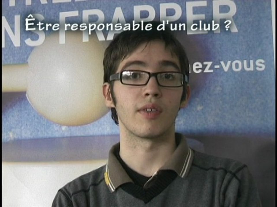 Paroles de jeunes responsables de clubs de la MJC Rodez 2009