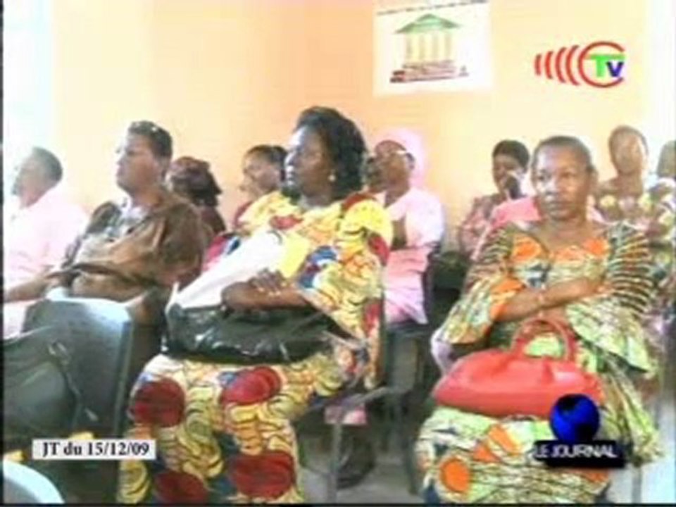 Réunion des sages femmes de l'hôpital militaire de BZV