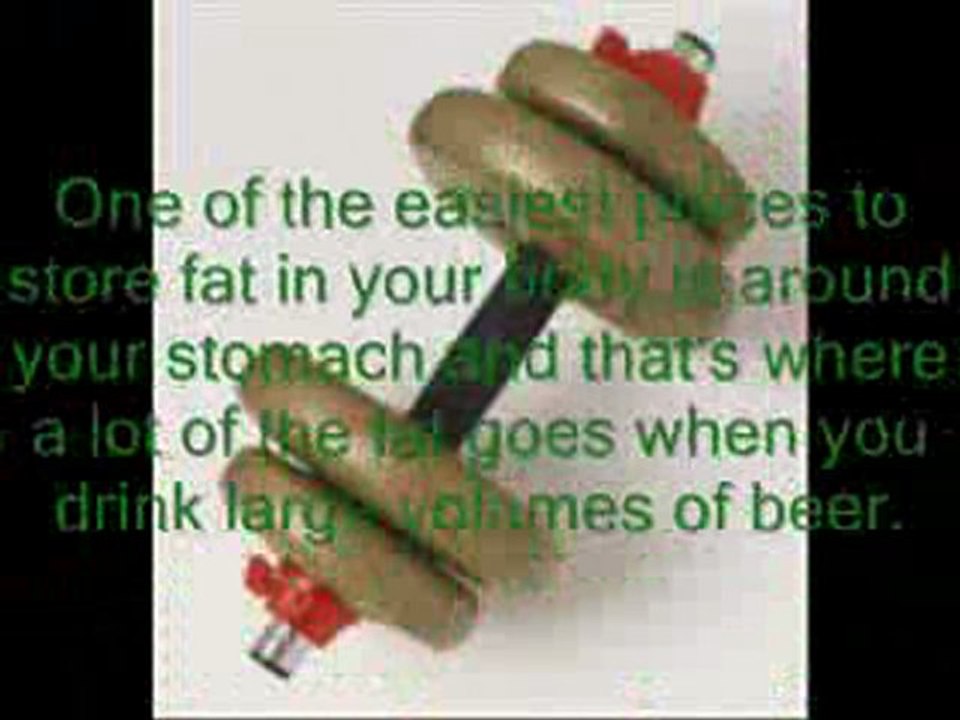 lose a beer belly