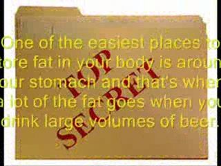 lose a beer belly